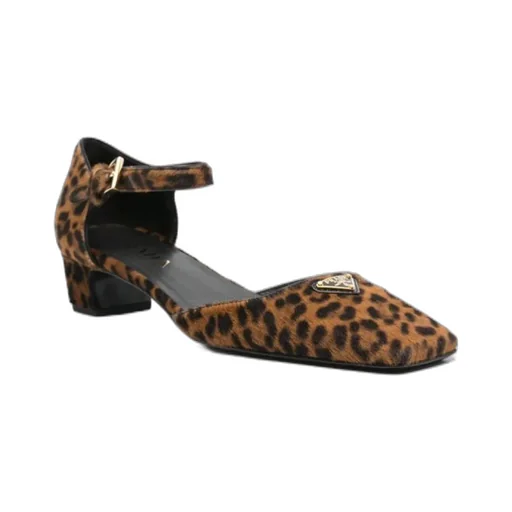 35Mm Leopard-Print Pumps