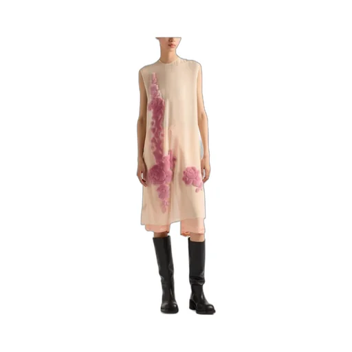 Embroidered Georgette Dress