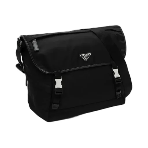 Re-Nylon Triangle-Logo Crossbody Bag