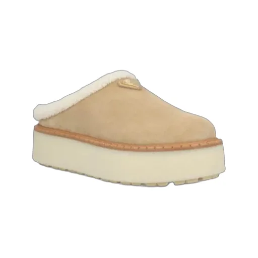 Enamel Triangle-Logo Slippers