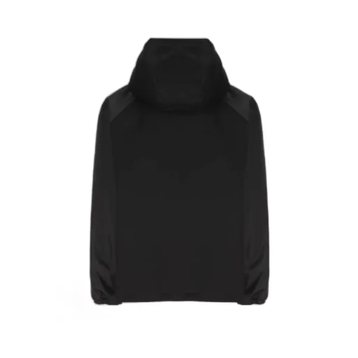 Logo Plaque Drawstring Jacket