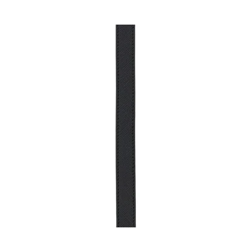Triangle-Logo Buckle-Fastened Belt
