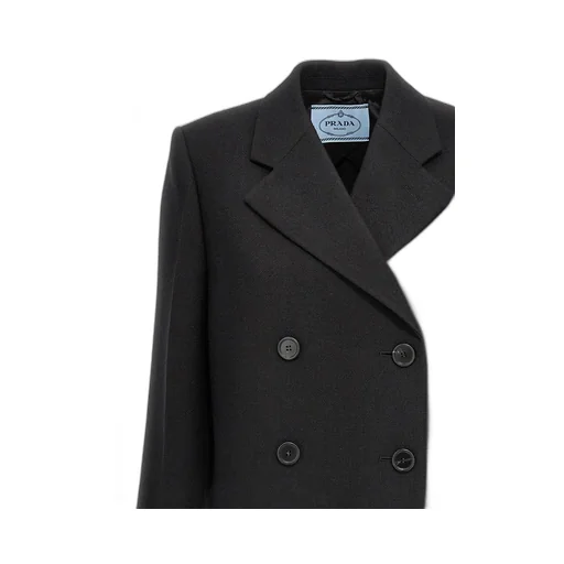 Double-Breasted Long Sleeved Coat