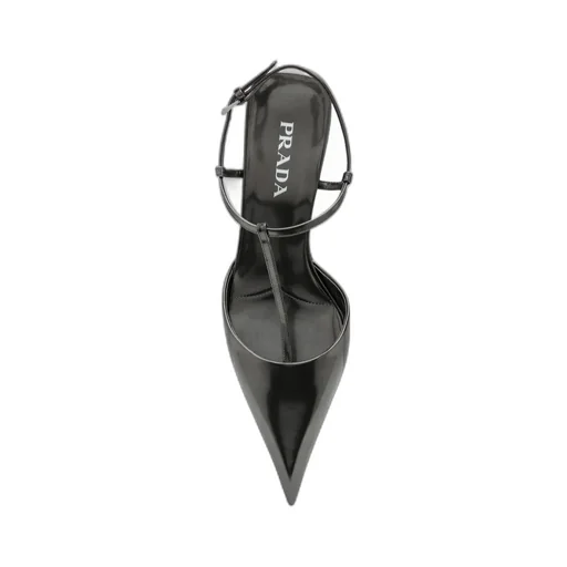 35Mm Metallic-Finish Pumps