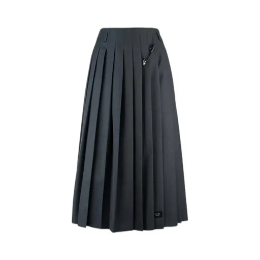 Pleated Midi Skirt