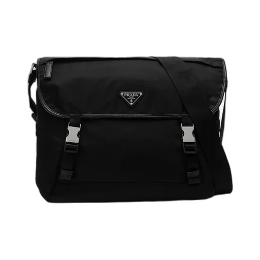 Re-Nylon Triangle-Logo Crossbody Bag