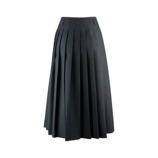 Pleated Midi Skirt