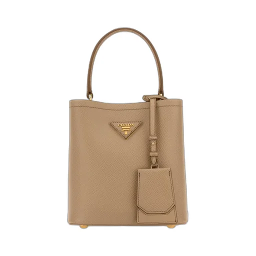 Panier Logo Embossed Bucket Bag
