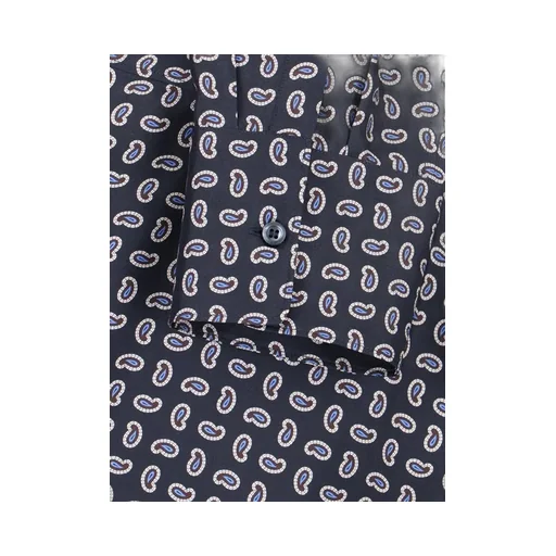 Printed Twill Silk Shirt