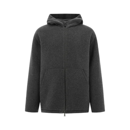 Wool Hoodie Jacket
