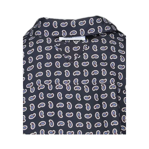 Printed Twill Silk Shirt
