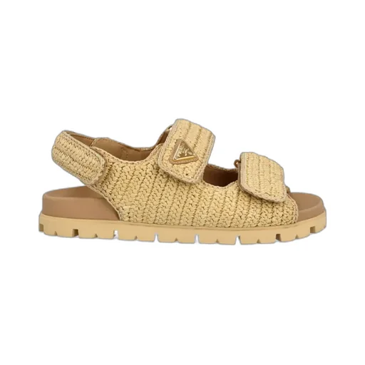 Logo Flat Sandals