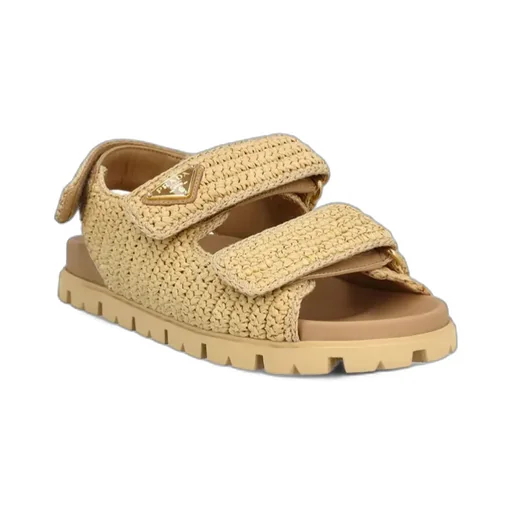 Logo Flat Sandals
