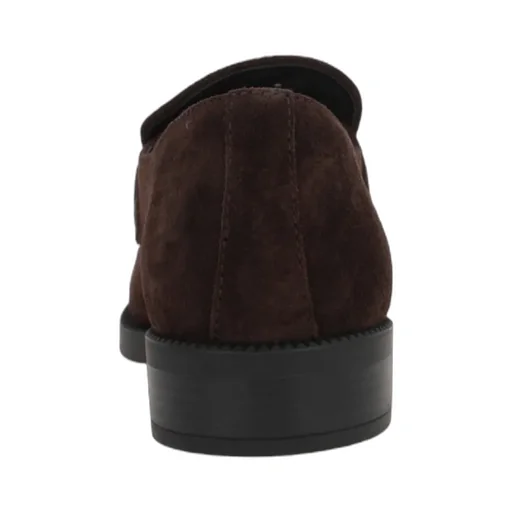 Triangle-Logo Slip-On Loafers