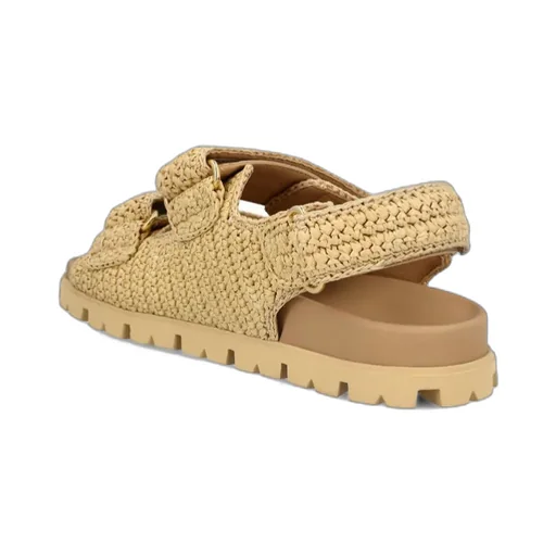 Logo Flat Sandals