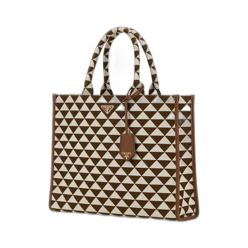 Triangle-Logo Tote Bag