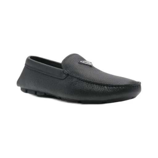 Triangle Logo Loafers