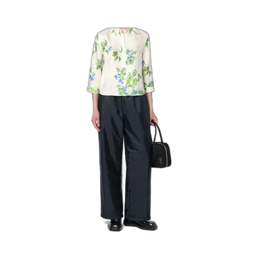 Drawstring Padded Pants