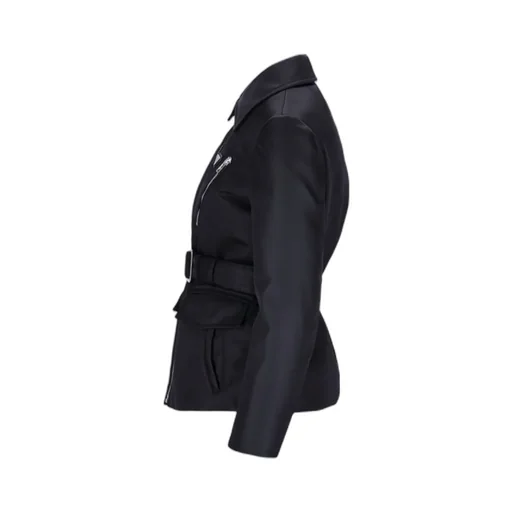 Triangle-Logo Padded Jacket