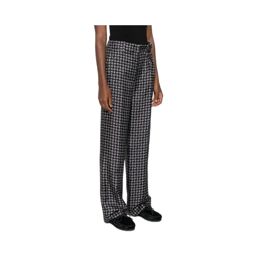 Pattern-Printed Trousers