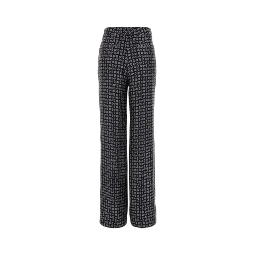 Pattern-Printed Trousers
