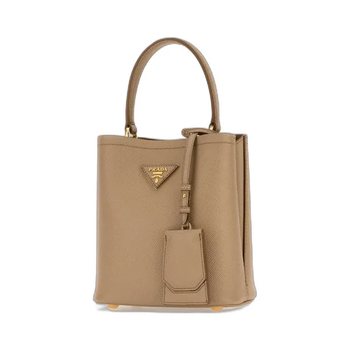 Panier Logo Embossed Bucket Bag