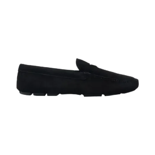Triangle-Logo Loafers