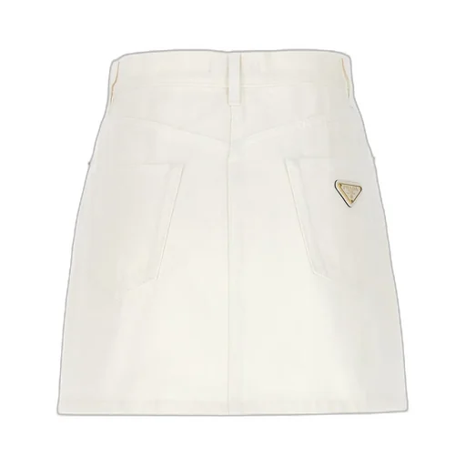 Triangle-Logo Mini Skirt