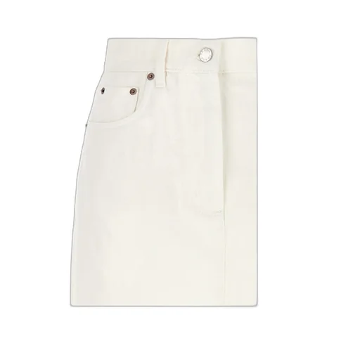 Triangle-Logo Mini Skirt
