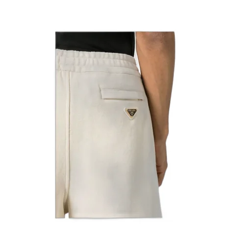 Triangle-Logo Track Shorts