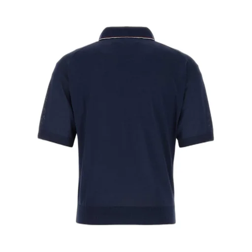 Logo Embroidered Short-Sleeved Polo Shirt