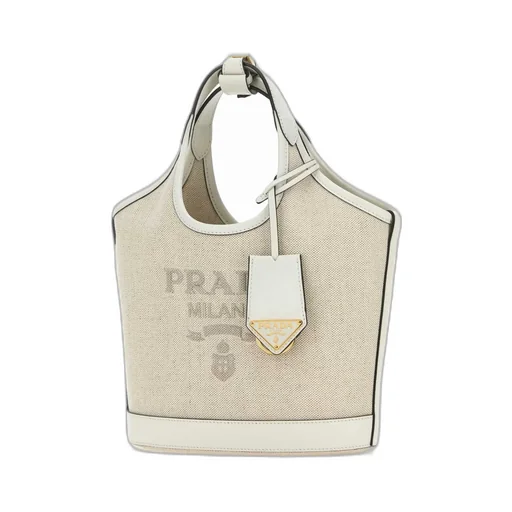 Logo Print Mini Bucket Bag