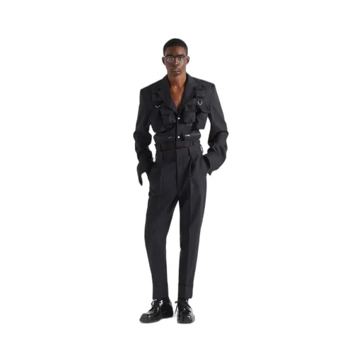 Pleated Tailored Trousers