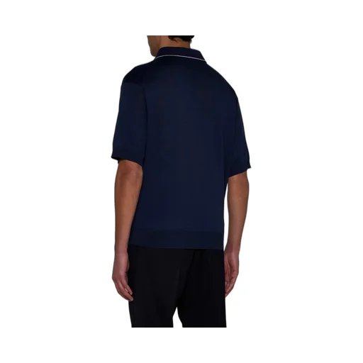 Logo Embroidered Short-Sleeved Polo Shirt