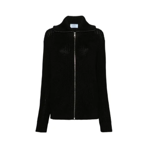 Enamel Triangular Zipper Sweater
