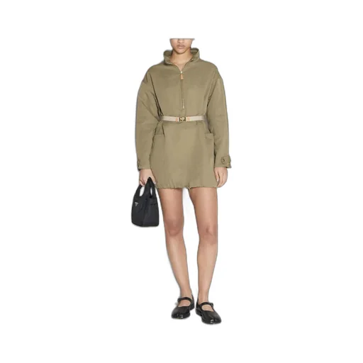 Half-Zipped Drawstring Jacket