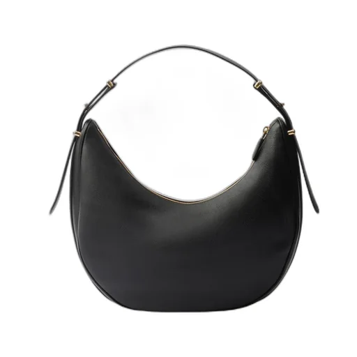Arqué Zip-Up Large Shoulder Bag