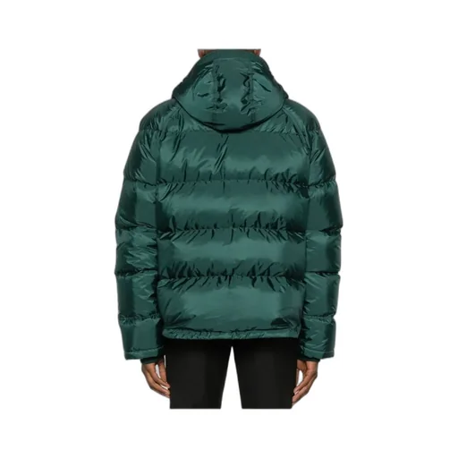 Triangle-Logo Padded Puffer Jacket