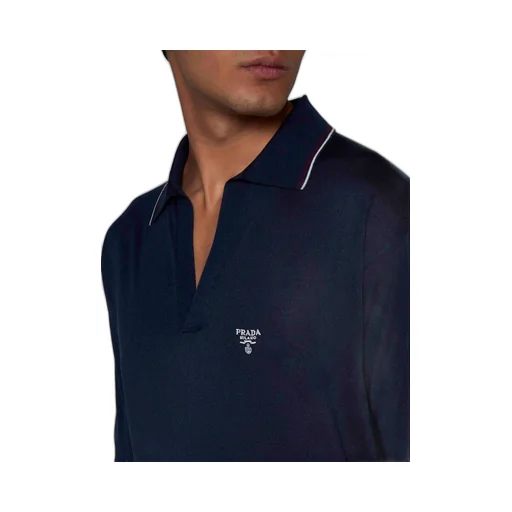 Logo Embroidered Short-Sleeved Polo Shirt