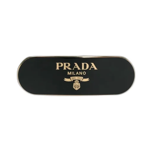 Logo-Print Hair Clip