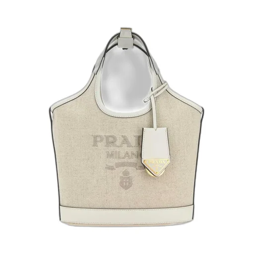 Logo Print Mini Bucket Bag