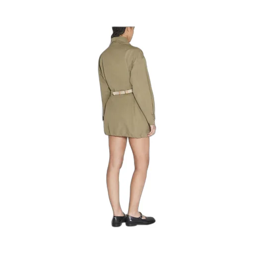 Half-Zipped Drawstring Jacket