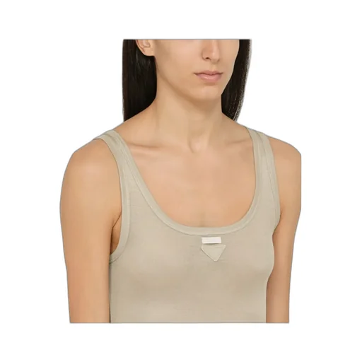 Triangle-Logo Tank Top