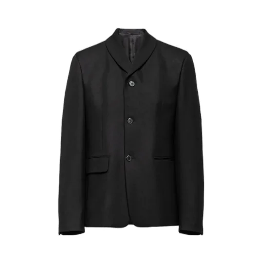 Wool Long-Sleeved Suit Jacket