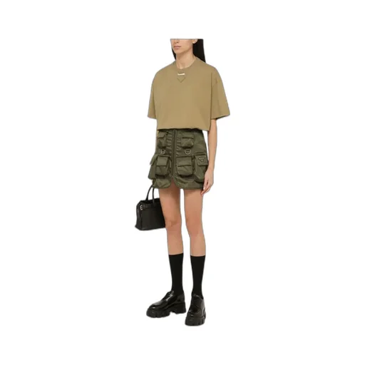 Short-Sleeved Round Collar T-Shirt