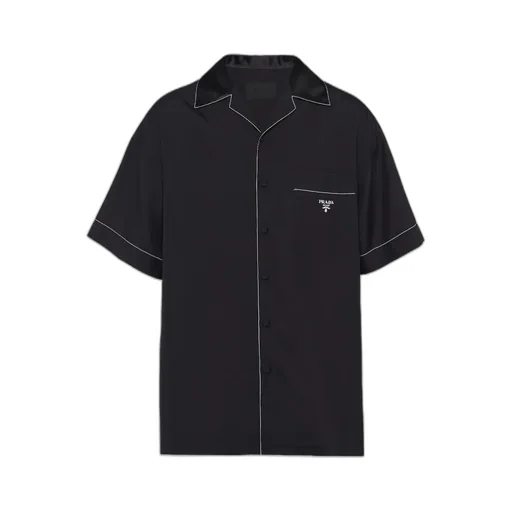 Logo-Embroidered Short-Sleeved Shirt
