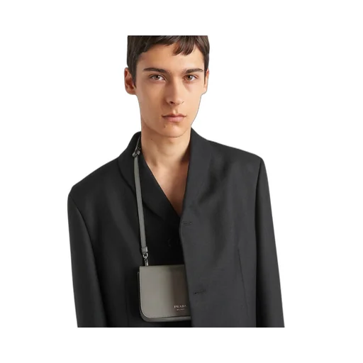 Wool Long-Sleeved Suit Jacket