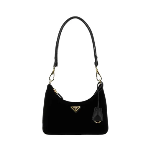 Logo Plaque Shoulder Bag