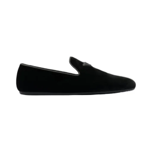 Velvet Slip-On Shoes
