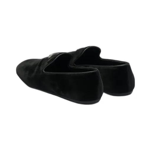 Velvet Slip-On Shoes